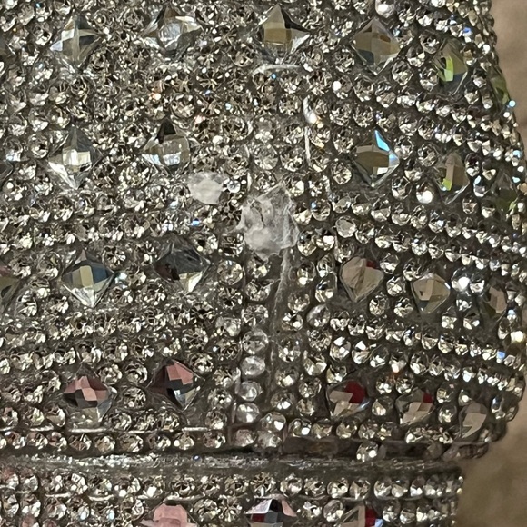 Gianni Bini size 6 silver formal shoes - Picture 8 of 15